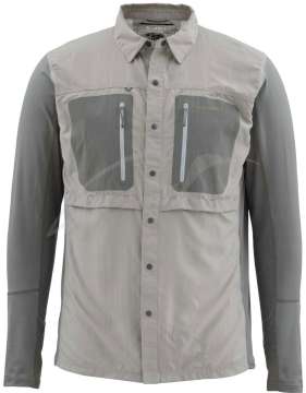 Рубашка Simms GT Tricomp Shirt ц:platinum