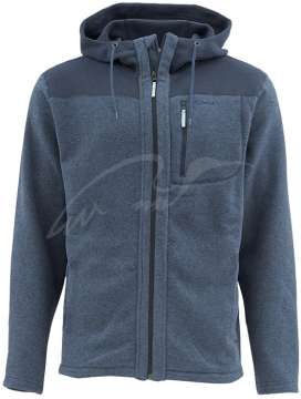 Реглан Simms Rivershed Full Zip Hoody ц:admiral blue
