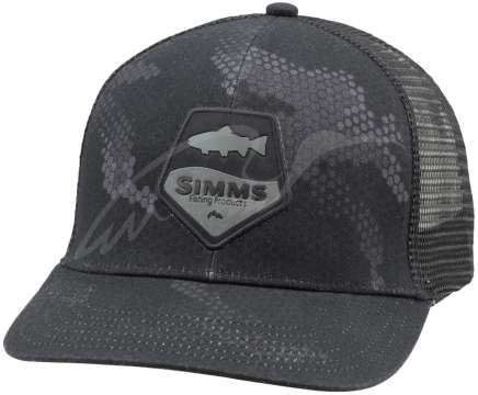 Кепка Simms Trucker Hat Trout Patch One size