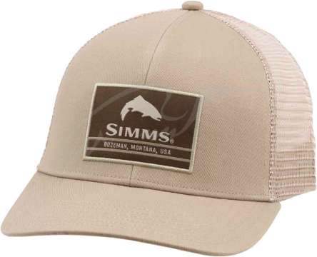 Кепка Simms Original Patch Trucker One size к:tan