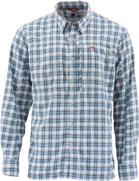 Рубашка Simms BugStopper Shirt ц:faded denim