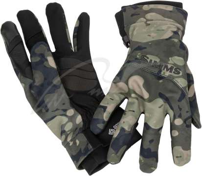 Перчатки Simms Gore Infinium Flex Glove ц:riparian camo