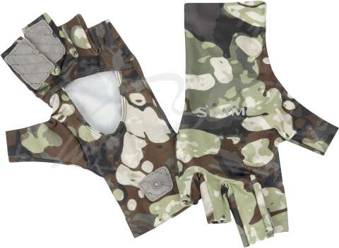 Перчатки Simms SolarFlex SunGlove ц:riparian camo