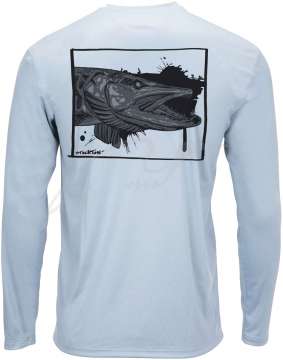 Реглан Simms Solar Tech Tee Musky Face ц:steel blue