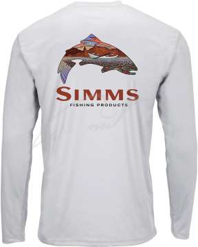 Реглан Simms Solar Tech Tee Simms Troutscape ц:sterling