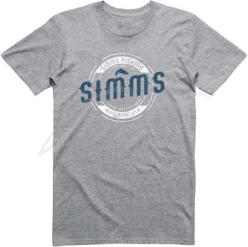 Футболка Simms Wader MT T-Shirt ц:grey heather