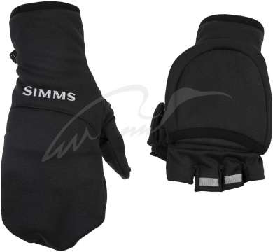 Перчатки Simms Freestone Foldover Mitt ц:black