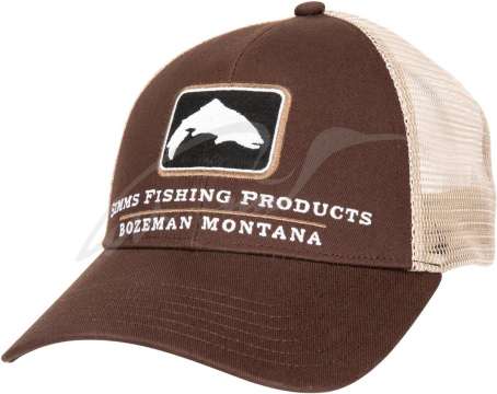 Кепка Simms Trout Icon Trucker One size