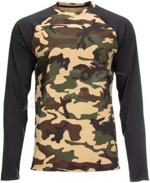 Реглан Simms Lightweight Baselayer Top CX ц:woodland camo