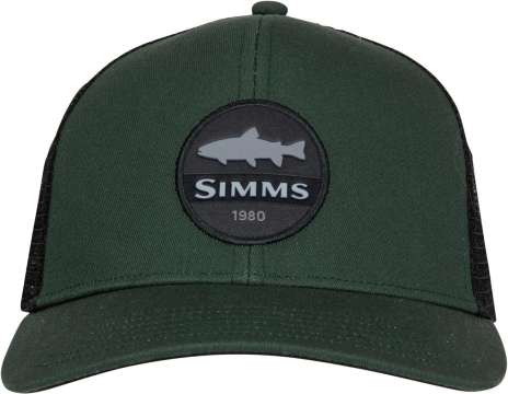Кепка Simms Trout Patch Trucker One size. Foliage
