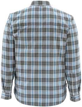 Рубашка Simms Coldweather Shirt ц:tidal blue plaid