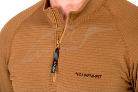 Термокофта Fahrenheit Power Grid Zip ц:койот