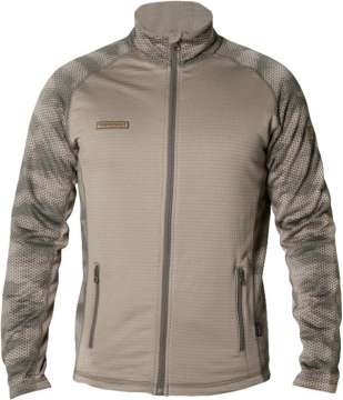 Кофта Fahrenheit Power Grid Full Zip Camo ц:khaki