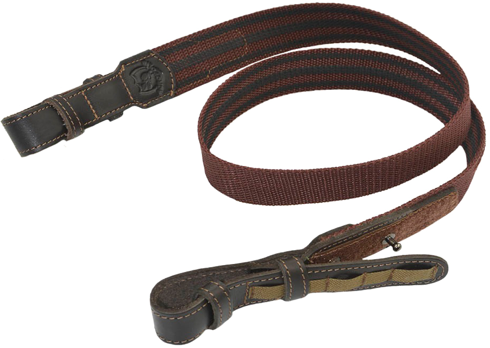 Ремень ружейный Акрополис МР-1. Латексные дорожки. Ширина для антабки 18 мм. Коричневый
