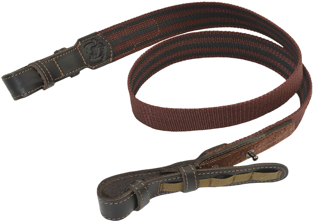 Ремень ружейный Акрополис МР-6. Латексные дорожки. Ширина для антабки 24 мм. Коричневый