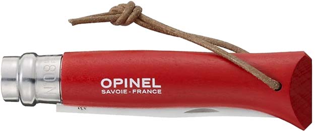 Нож Opinel №8 "Adventurer" красный