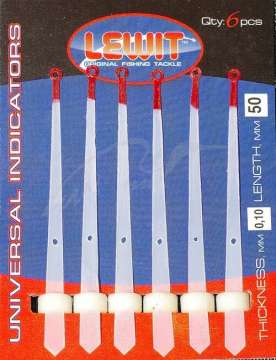 Кивок Lewit Лавсановий 60мм 0.19мм (мормишка Ø3.4-3.8мм) (2шт/уп)