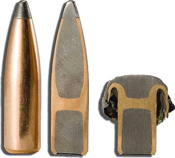 Пуля Nosler Partition SP (Spitzer Point) кал .30 масса 200 гр (13 г) 50 шт