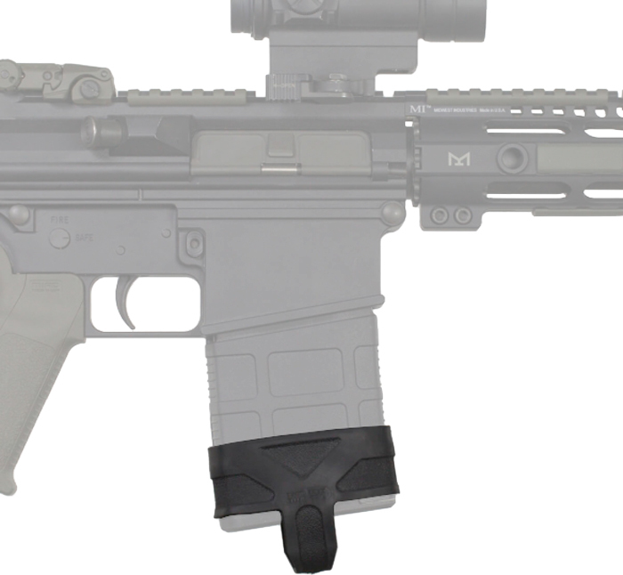 Набор накладок на магазин Magpul для AR10 (3 шт) Black