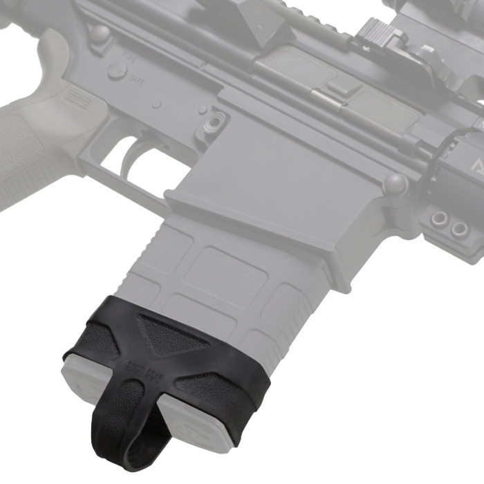 Набор накладок на магазин Magpul для AR10 (3 шт) Black