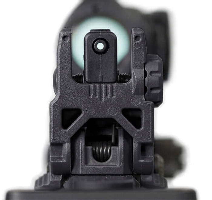 Целик складной Magpul MBUS Sight. Цвет - черный