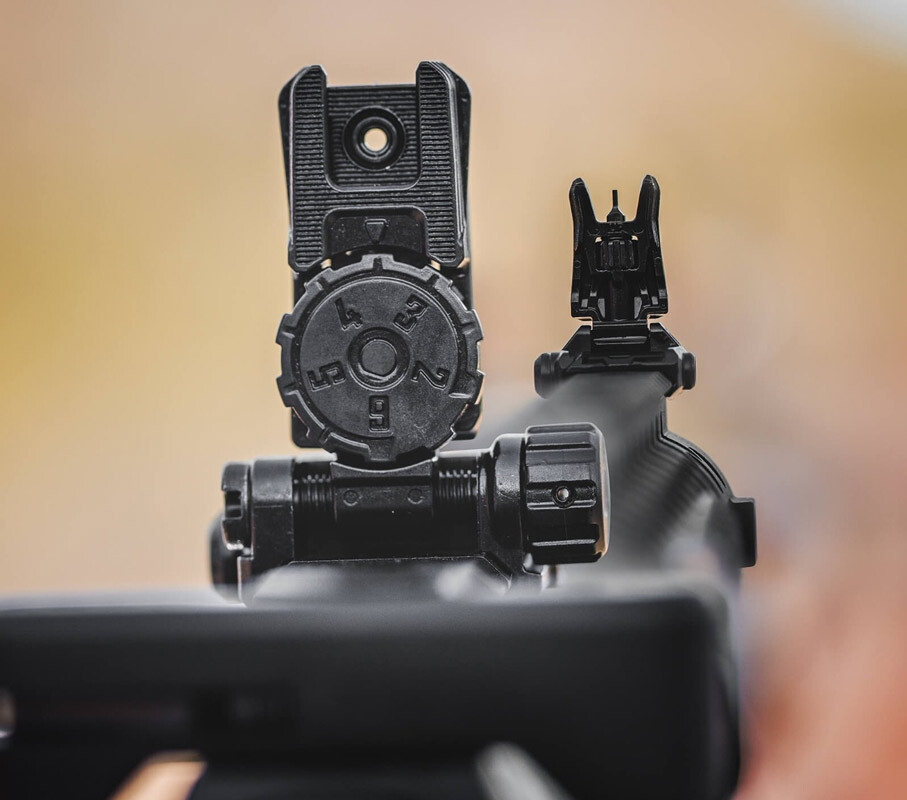 Целик складной Magpul MBUS Pro LR Sight регулируемый - черный