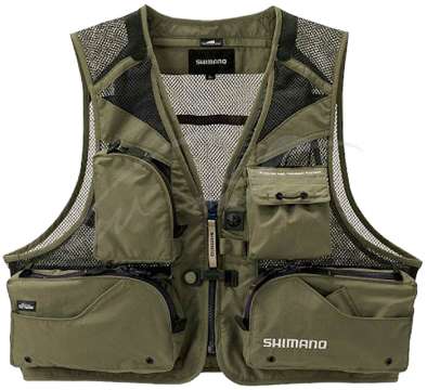 Жилет Shimano VE-033G к:оливковий