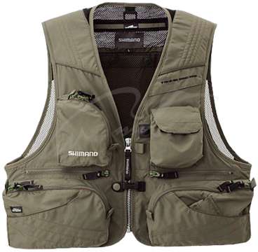 Жилет Shimano VE-032J к:оливковий