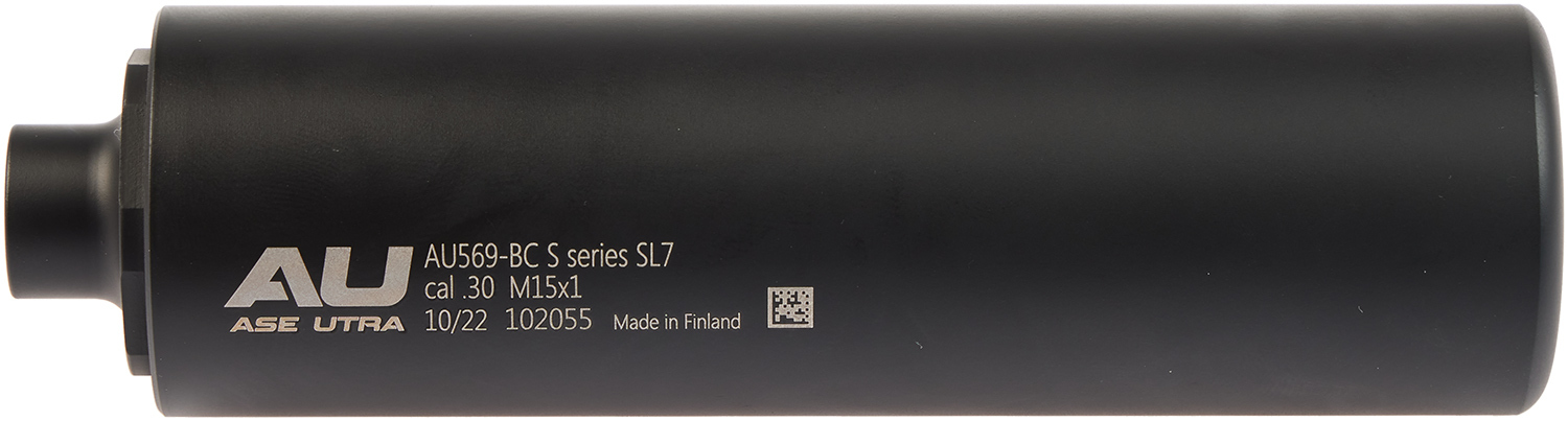 Саундмодератор Ase Utra SL7 CeraKote .30 (под кал. 270 Win; 7x64; 7mm Rem Mag; 308 Win; 30-06 и 300 Win Mag). Резьба - M15x1.