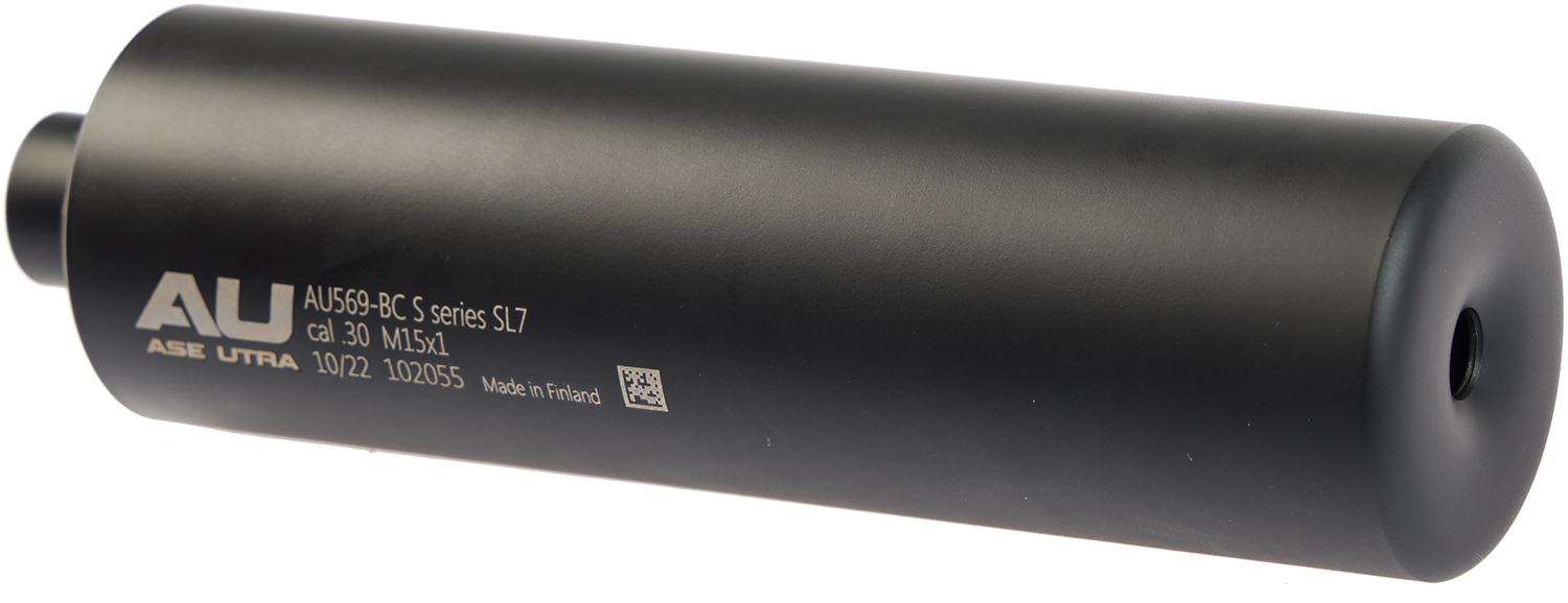 Саундмодератор Ase Utra SL7 CeraKote .30 (под кал. 270 Win; 7x64; 7mm Rem Mag; 308 Win; 30-06 и 300 Win Mag). Резьба - M15x1.