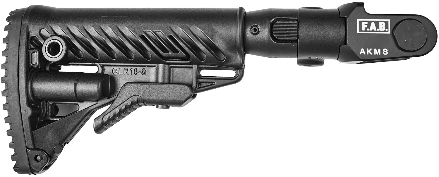 Приклад с адаптером приклада FAB Defense для Сайги