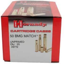 Гильза Hornady .50 BMG латунная 20 шт.