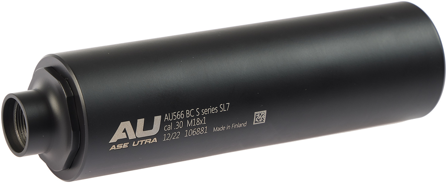 Саундмодератор Ase Utra SL7 CeraKote .30 (под кал. 270 Win; 7x64; 7mm Rem Mag; 308 Win; 30-06 и 300 Win Mag). Резьба - M18x1.