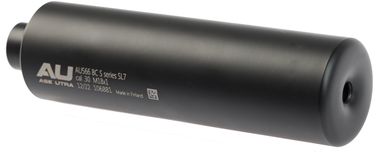 Саундмодератор Ase Utra SL7 CeraKote .30 (под кал. 270 Win; 7x64; 7mm Rem Mag; 308 Win; 30-06 и 300 Win Mag). Резьба - M18x1.