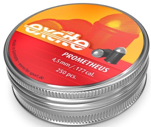 Пули пневматические H&N Prometheus. Кал. 4.5 мм. Вес - 0.42 r. 250 шт/уп