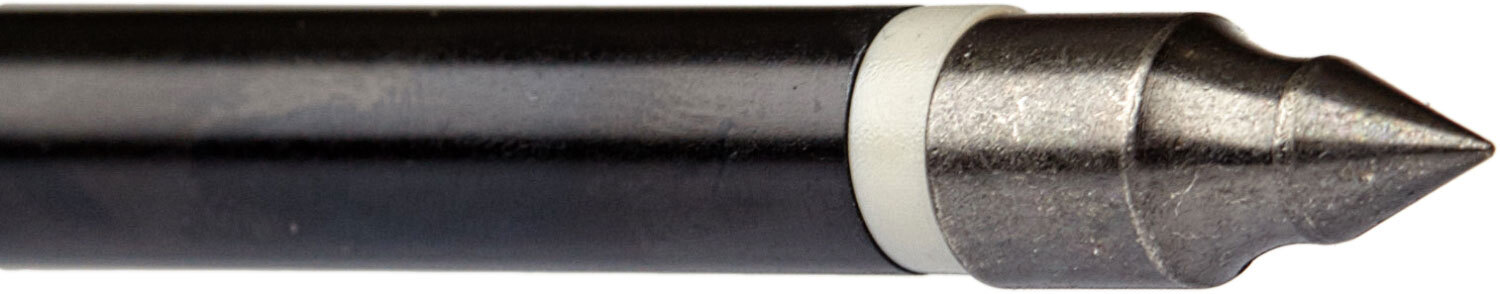 Стрела для винтовочного арбалета Man Kung MK-AL16BK. Алюминий. Черный