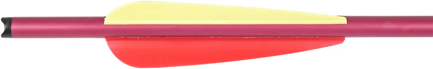 Стрела для винтовочного арбалета Man Kung MK-AL16R. Алюминий. Красный