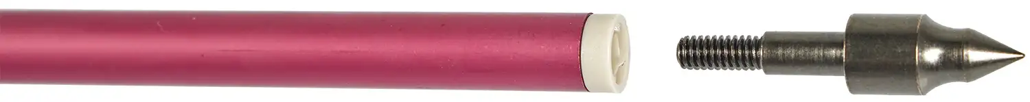 Стрела для винтовочного арбалета Man Kung MK-AL16R. Алюминий. Красный