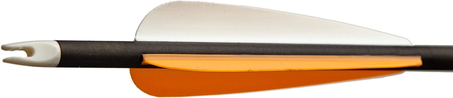 Стрела для лука Man Kung MK-CA30. Карбон. Цвет - черный