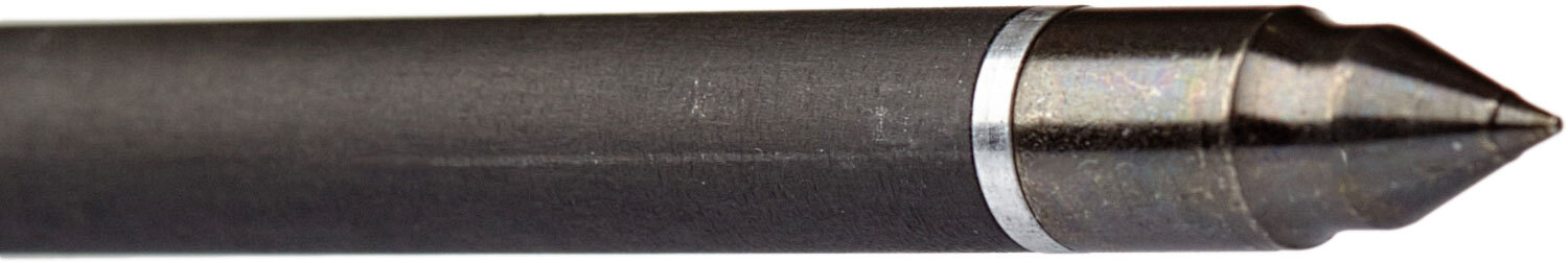 Стрела для лука Man Kung MK-CA30. Карбон. Цвет - черный