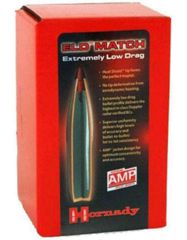 Пуля Hornady ELD Match кал .30 масса 208 гр (13.5 г) 100 шт