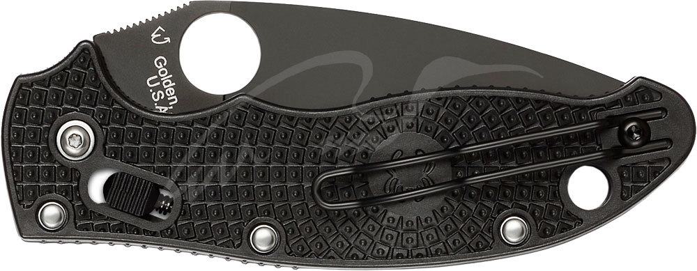 Нож Spyderco Manix 2 Black Blade