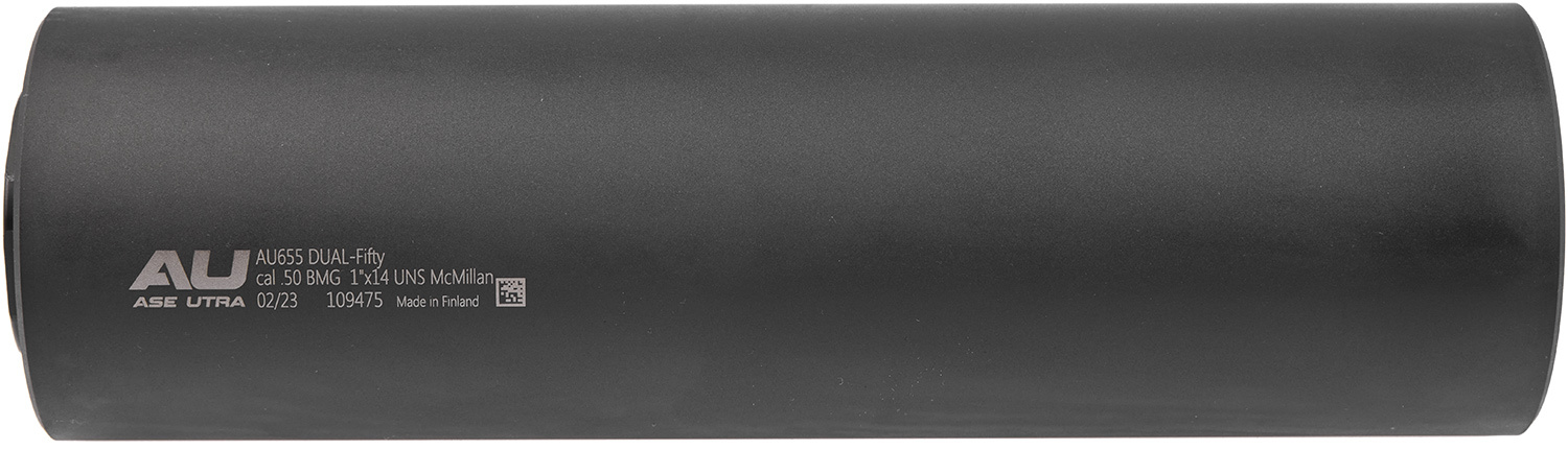 Саундмодератор Ase Utra DUAL-Fifty (под кал. 50 BMG). Резьба - 1"-14 UNS (в карабинах McMillan