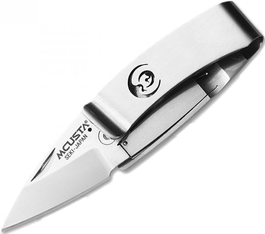 Нож Mcusta Kamon Crane Money Clip с зажимом для купюр