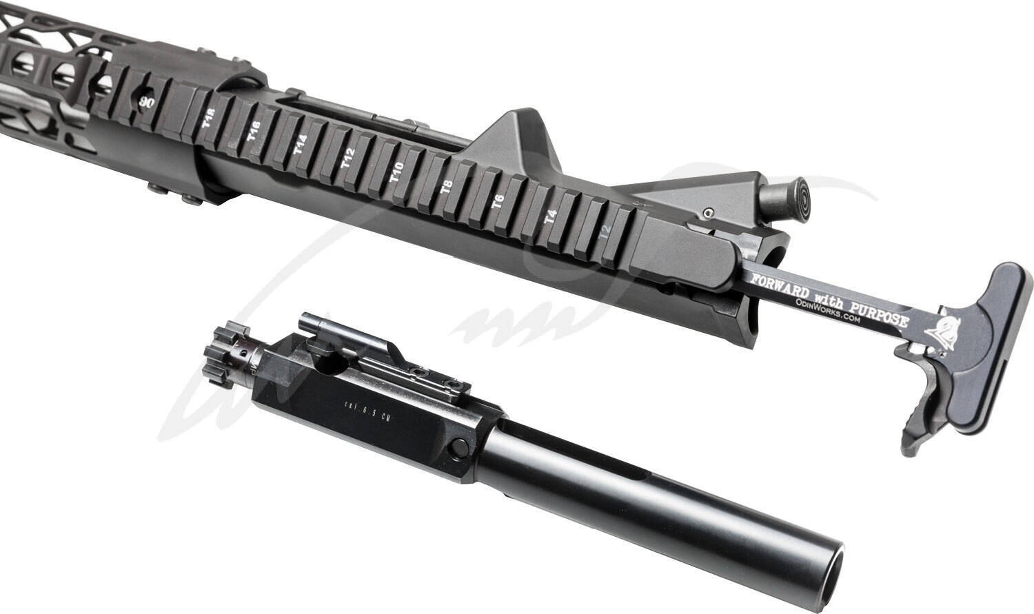 Аппер ODIN на AR10 GI 6.5 Creedmoor ствол 22’’