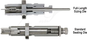 Набор матриц Hornady Custom Grade New Dimension 2-Die Set кал .338 Lapua Mag посадочная и фулл-сайз