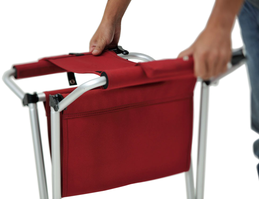 Кресло Snow Peak LV-077RD Folding Chair Wide RD ц:красный