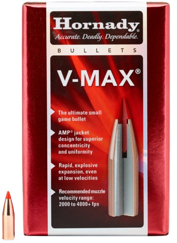Пуля Hornady V-Max кал .17 (.172) масса 25 гр (1.6 г)