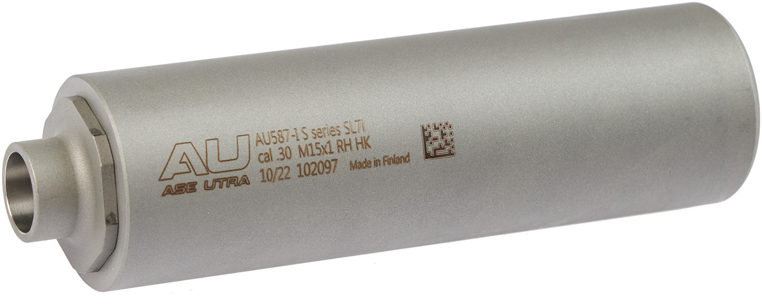 Саундмодератор Ase Utra SL7i (облегченный) .30 (под кал. 270 Win; 7x64; 7mm Rem Mag; 308 Win; 30-06; 300 Win Mag). Резьба - M15x1 HK.