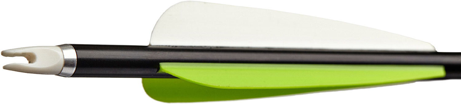 Стрела для лука Man Kung MK-AAL30. Алюминий. Черный